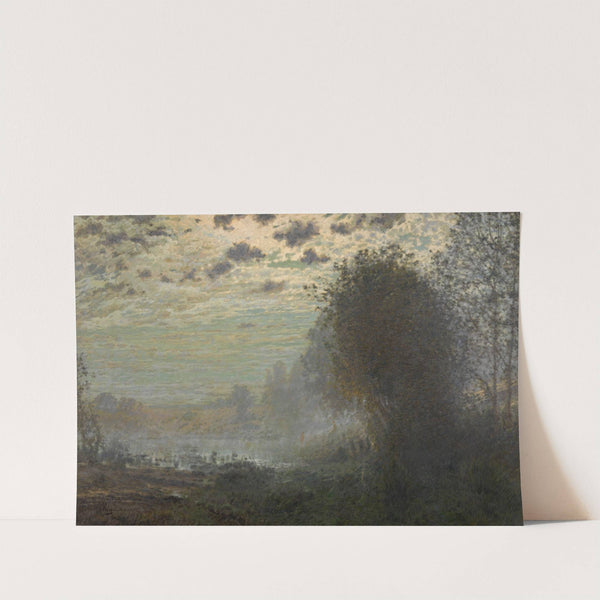 Landscape by Moonlight by Adrien-Joseph Heymans