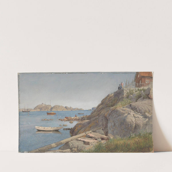 Landscape by Stavern (1884) by Hans Gude