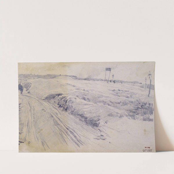 Landscape, City Outskirts by Santiago Rusiñol