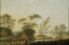 Landscape – Fishermen at the rivulet