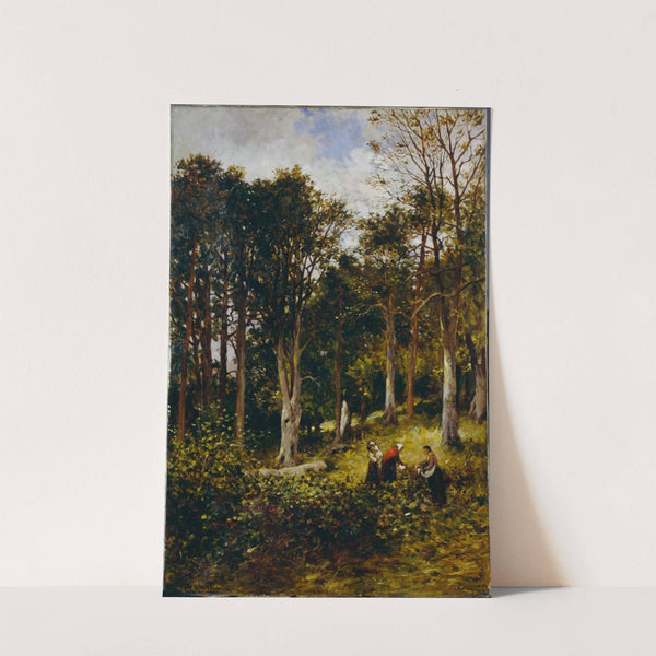 Landscape (Four Figures in a Wood) by Kate S. Brodie