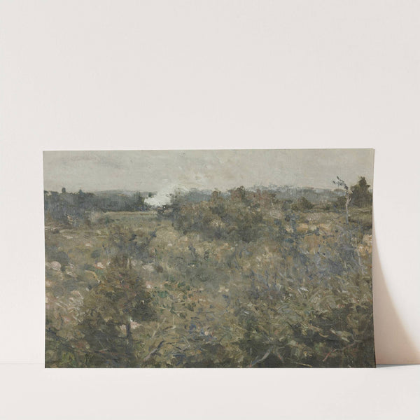 Landscape från Grez-sur-Loing by Karl Nordström