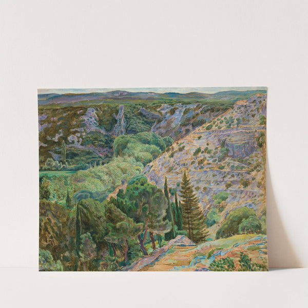 Landscape from Angles by Zygmunt Waliszewski