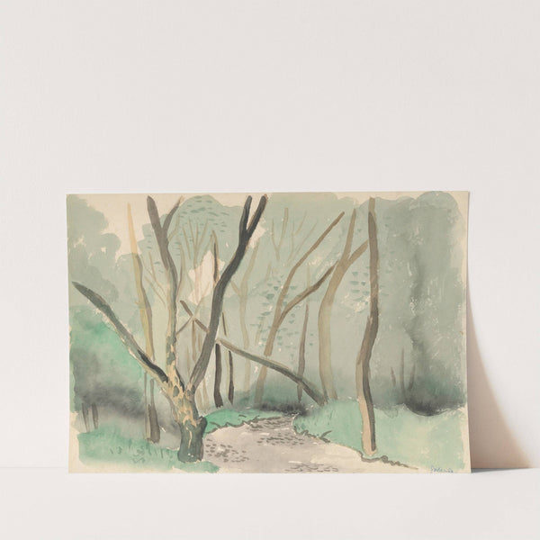 Landscape from Autumn Park by Mikuláš Galanda