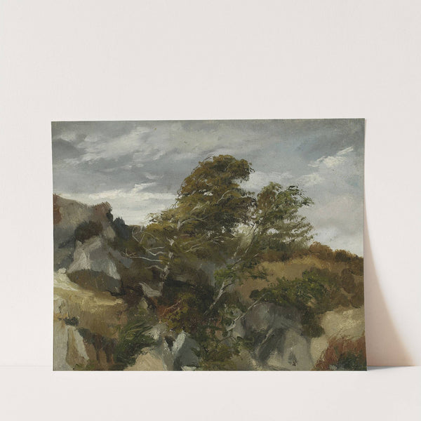 Landscape from Bortniki at the Dniester River by Henryk Rodakowski