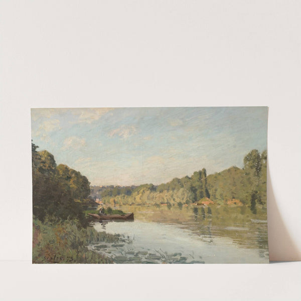 Landscape from Bougival (1873) by Alfred Sisley