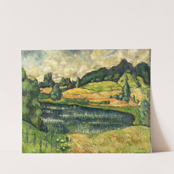 Landscape from Estonia (1915-16) by Konrad Mägi