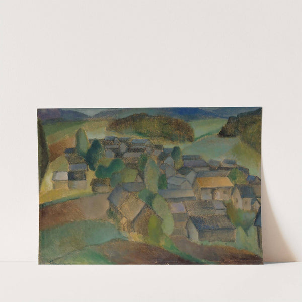 Landscape from France by Alvar Cawén