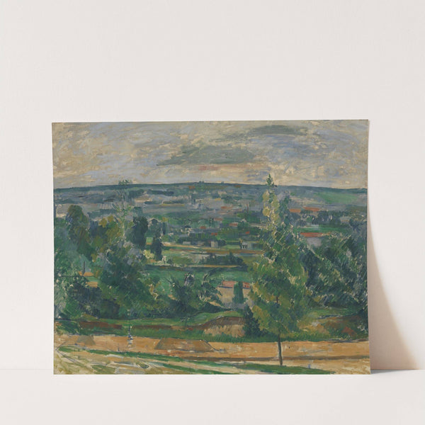 Landscape from Jas de Bouffan (Ca. 1879) by Paul Cézanne