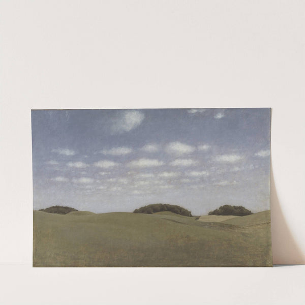 Landscape, From Lejre (1905) by Vilhelm Hammershøi