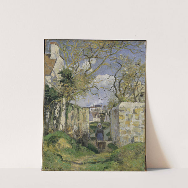 Landscape from Pontoise (1874) by Camille Pissarro