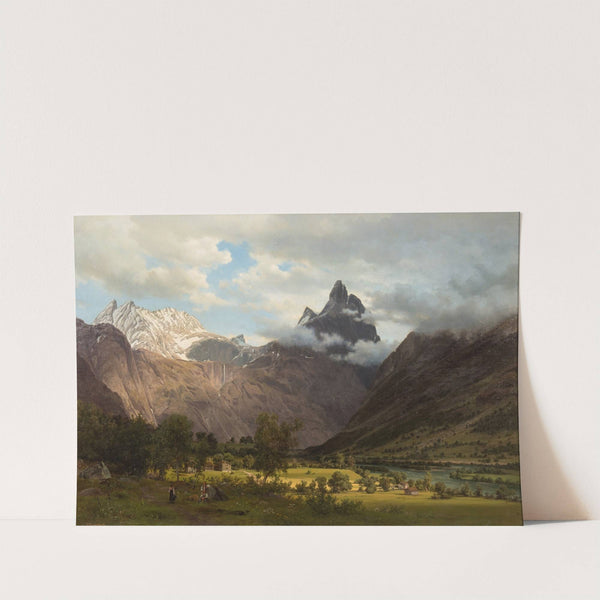 Landscape from Romsdalen by Johan Fredrik Eckersberg