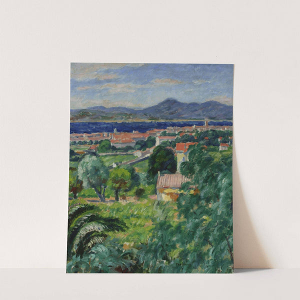 Landscape from Saint-Tropez (1910) by Józef Pankiewicz