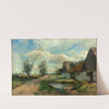 Landscape from Scania with Farm by Gustaf Rydberg