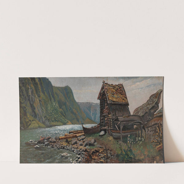 Landscape from Sogn (1832) by Knud Baade