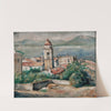 Landscape from southern France (Saint Tropez) (1929) by Roman Kramsztyk