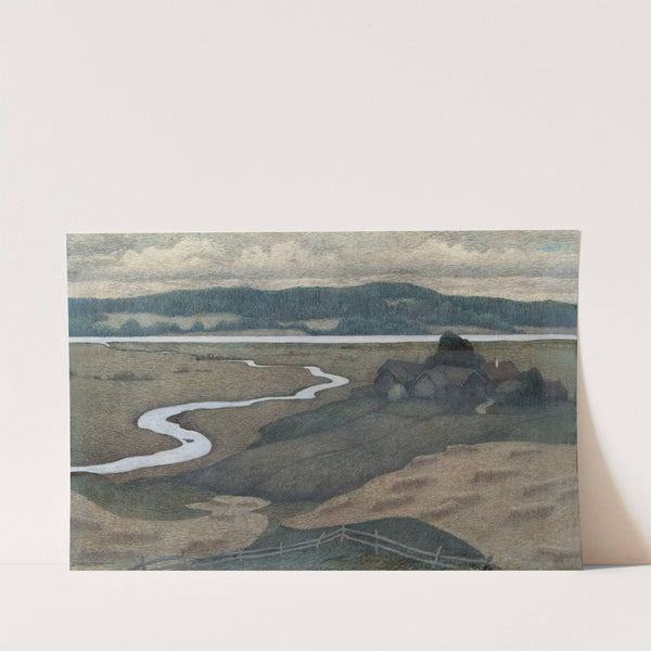 Landscape from Svartådalen by Ester Almqvist