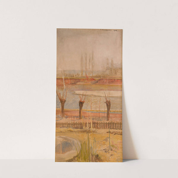 Landscape from the Banks of the Vistula by Jacek Malczewski