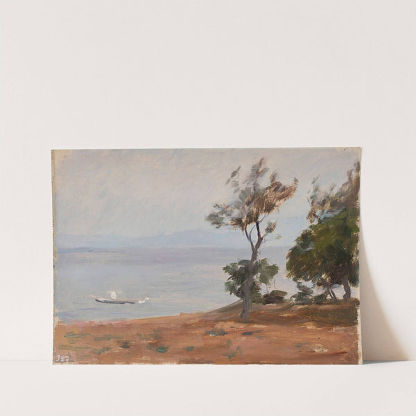 Landscape. From the journey to Constantinople by Jan Ciągliński