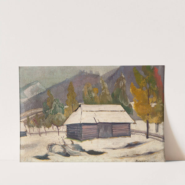 Landscape from the Liwiec riverside by Stanisław Ignacy Witkiewicz