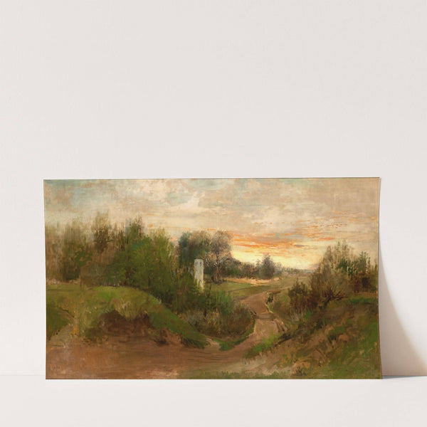 Landscape from the Vincity of Czarnokozińce (1883) by Adam Chmielowski