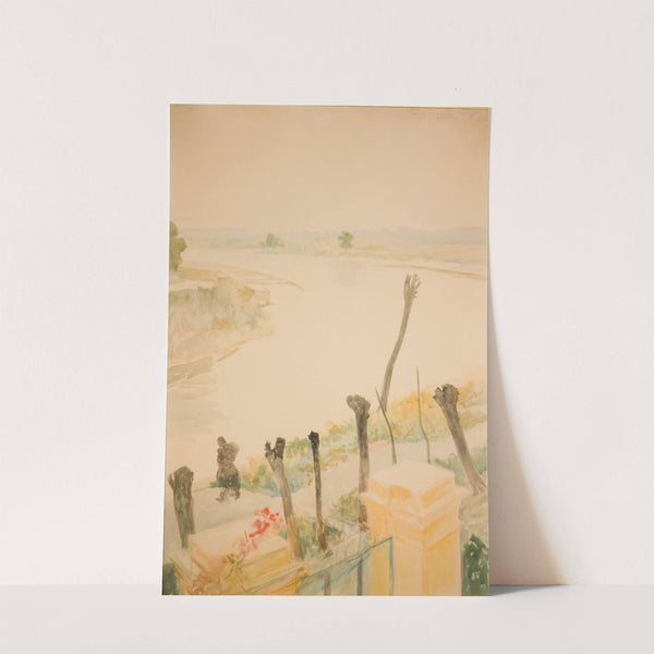 Landscape from the Vistula by Jacek Malczewski