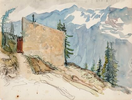Landscape from Tyrol — size preview