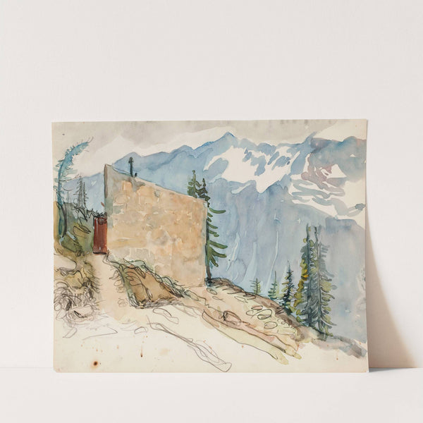 Landscape from Tyrol by Venny Soldan-Brofeldt