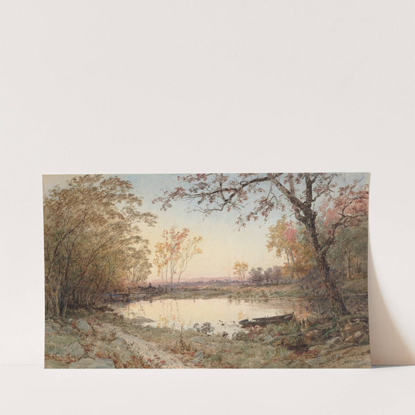 Landscape (Hastings-on-Hudson) (1888) by Jasper Francis Cropsey