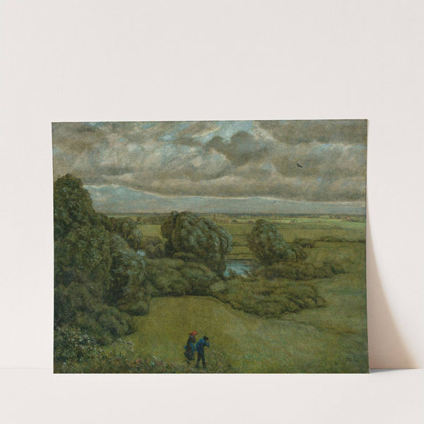 Landscape in a Storm (1892) by Hans Thoma