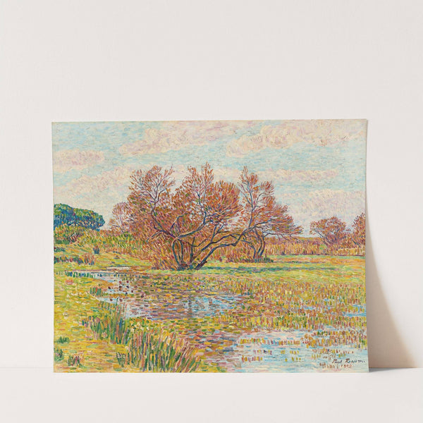 Landscape in Arles by Paul Baum