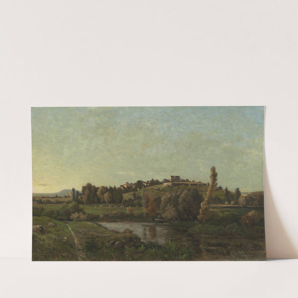 Landscape in Auvergne (1870) by Henri-Joseph Harpignies