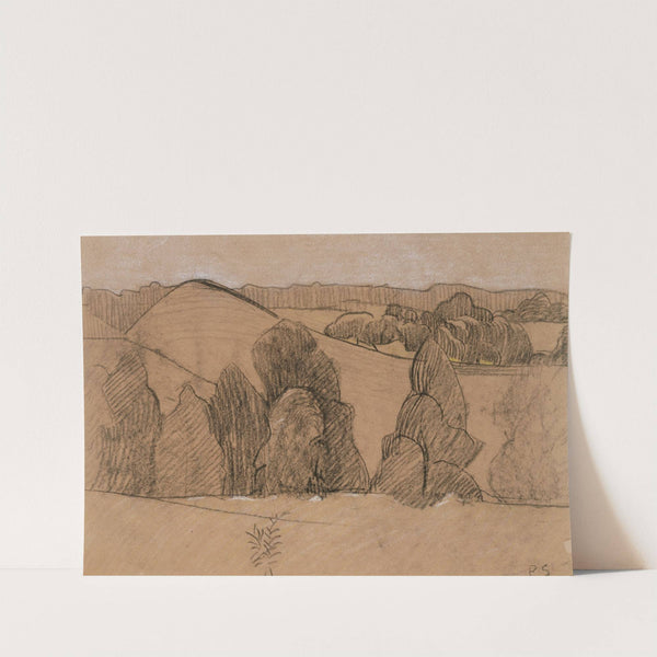 Landscape in Brittany by Paul Sérusier