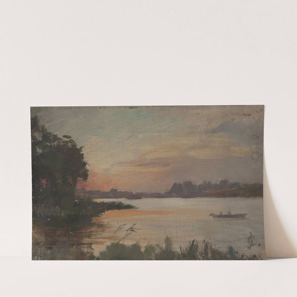 Landscape in Finland by Jan Ciągliński