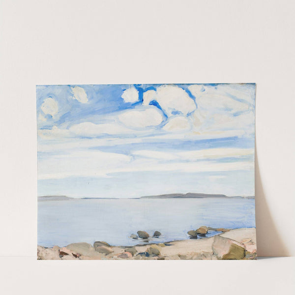 Landscape in Finland by Konrad Krzyżanowski