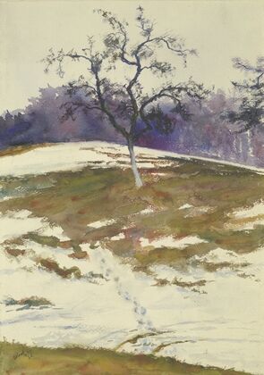Landscape in late autumn