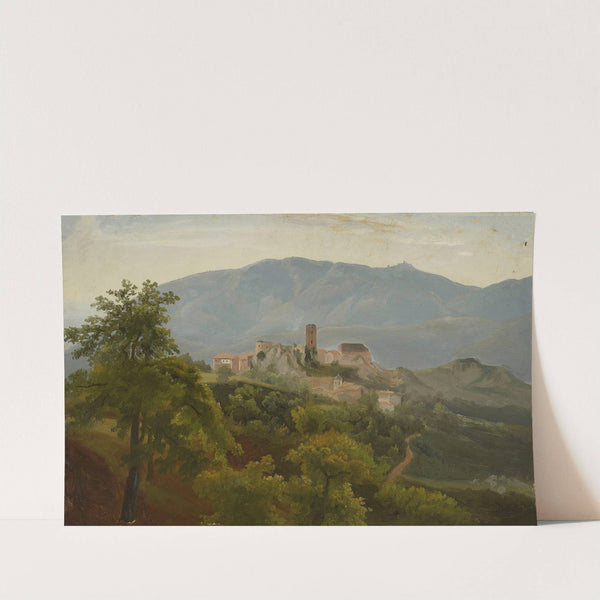 Landscape in Northern Italy (1846 - 1848) by Chrystian Breslauer