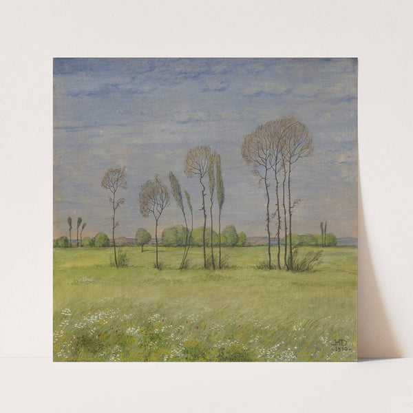 Landscape in spring (1910) by Hermann Dumler