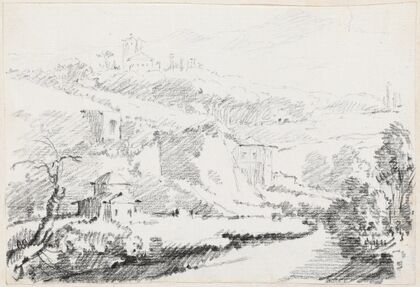 Landscape in the Alban Hills