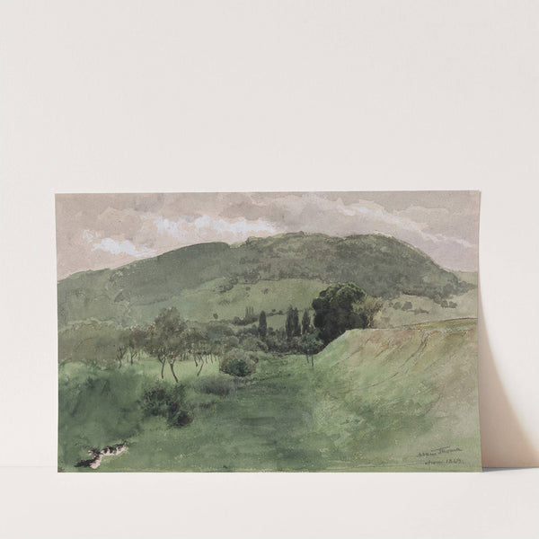 Landscape in the Black Forest (ca 1869) by Hans Thoma