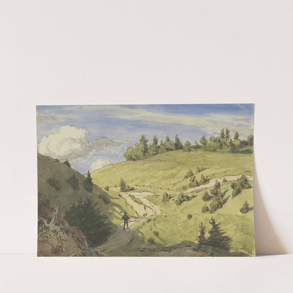 Landscape in the Black Forest (1894) by Hans Thoma