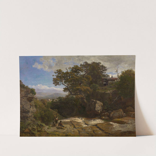 Landscape in the Dauphiné by Théodore Fourmois