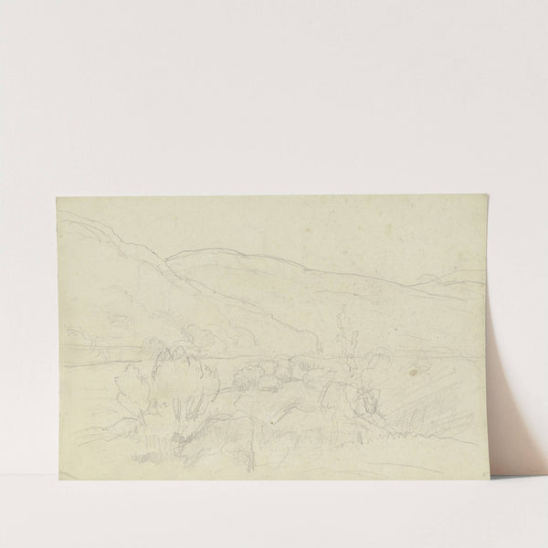 Landscape in the Kinzig valley by Otto Scholderer