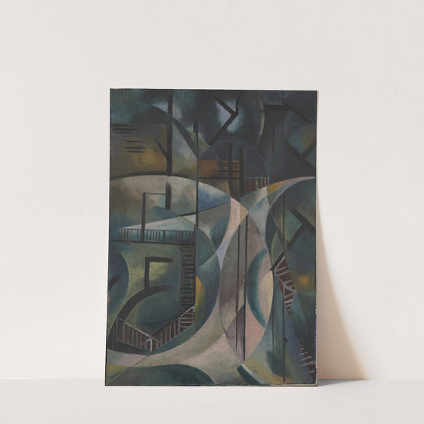 Landscape in the Park by Fritz Stuckenberg