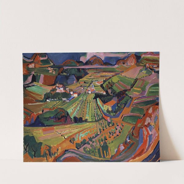 Landscape In The Ticino by Werner Neuhaus