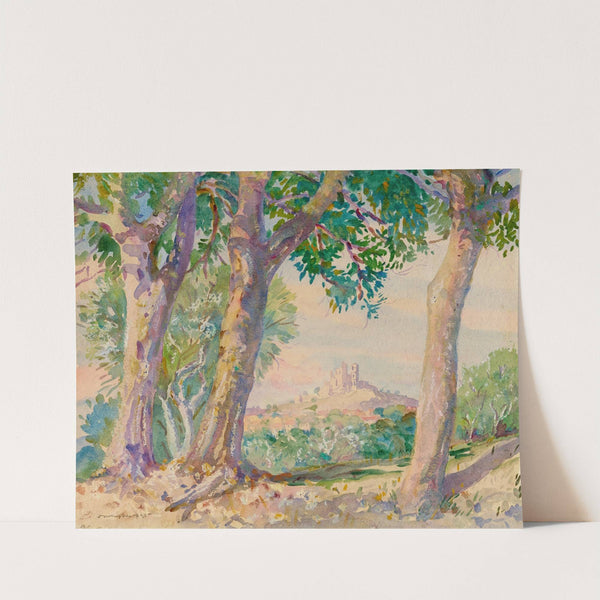 Landscape, Italy by Donald Shaw MacLaughlan