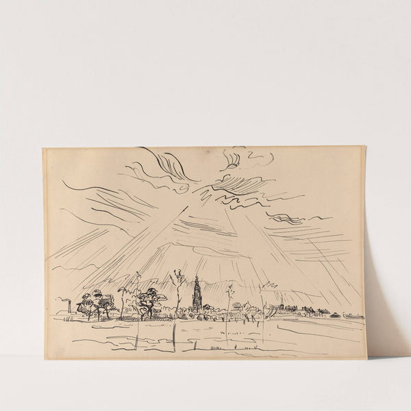 Landscape near Amersfoort by Rik Wouters