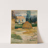 Landscape Near Arles by Paul Gauguin