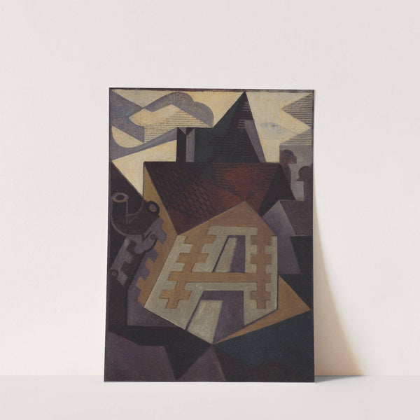 Landscape near Beaulieu (1918) by Juan Gris