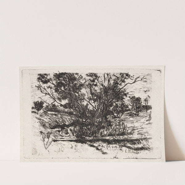 Landscape near Cincinnati (c. 1879) by John Henry Twachtman